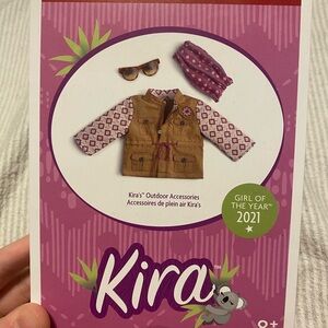 New American Girl Kira's Outdoor Accessories